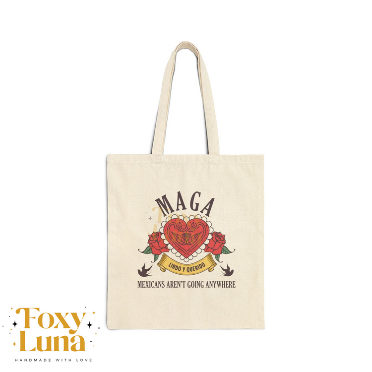 Cotton Canvas Tote Bag