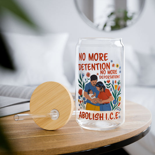 Abolish ICE Glass, 16oz