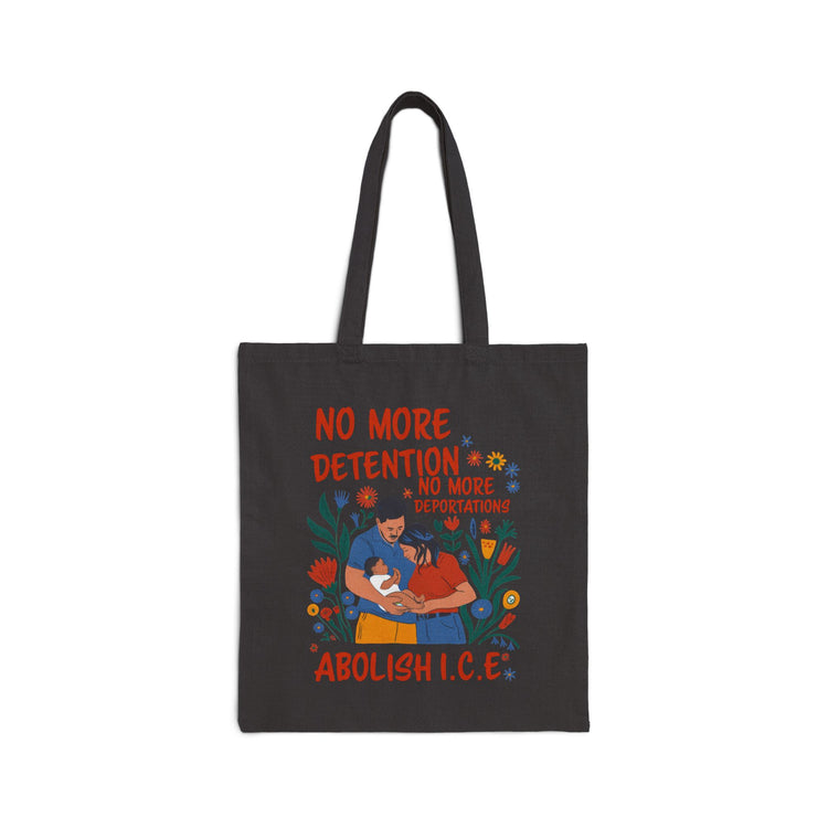 Abolish ICE Cotton Canvas Tote Bag