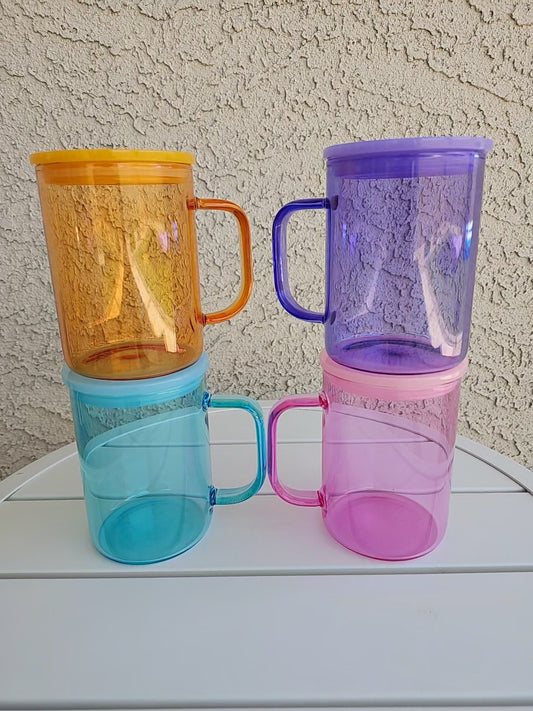 Glass Jelly Mug 17oz